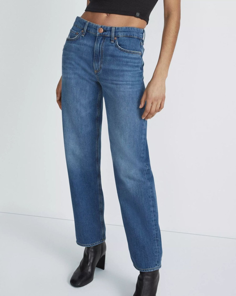 Women Rag & Bone Jeans | R&B Dre Low Rise Baggy In Blake