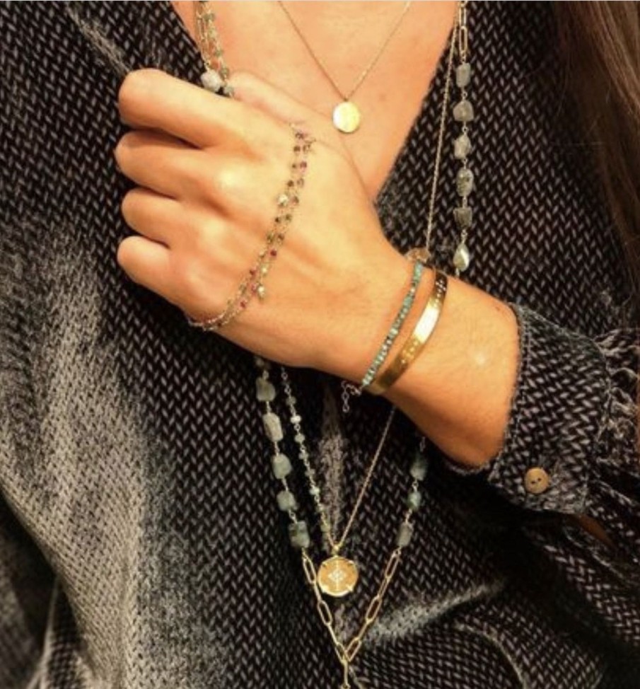 Women Hanka Jewellery | Hanka Trinity Wrap In Zoisite, Peridot