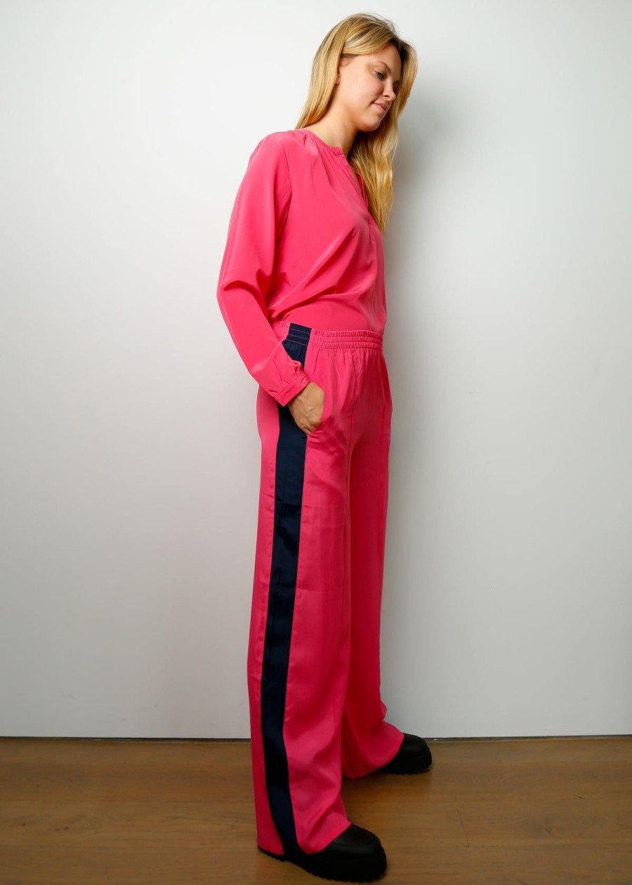 Women Primrose Park London Trousers | Ppl Kylie Trousers In Hot Pink