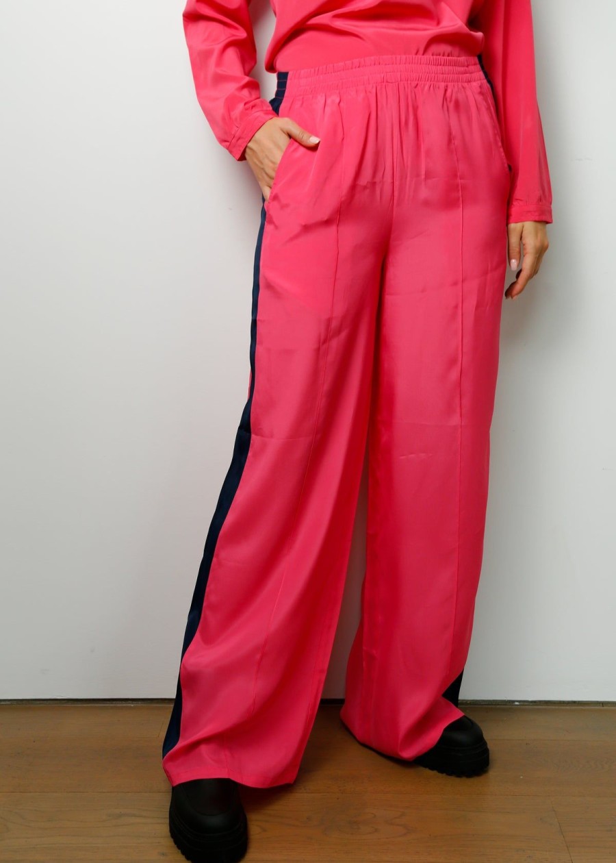 Women Primrose Park London Trousers | Ppl Kylie Trousers In Hot Pink