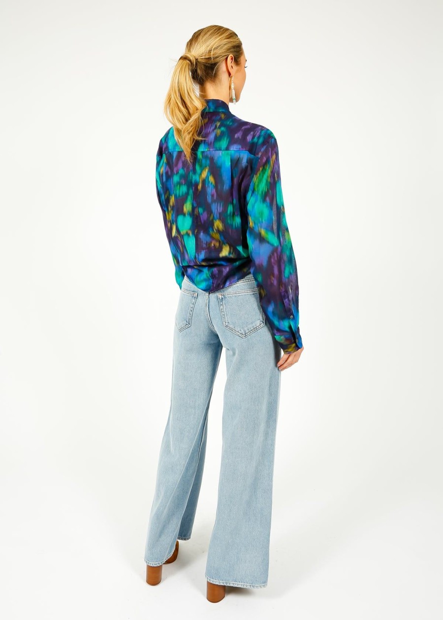 Women Marant Etoile Trousers | Im Lemony Pants In Ice Blue