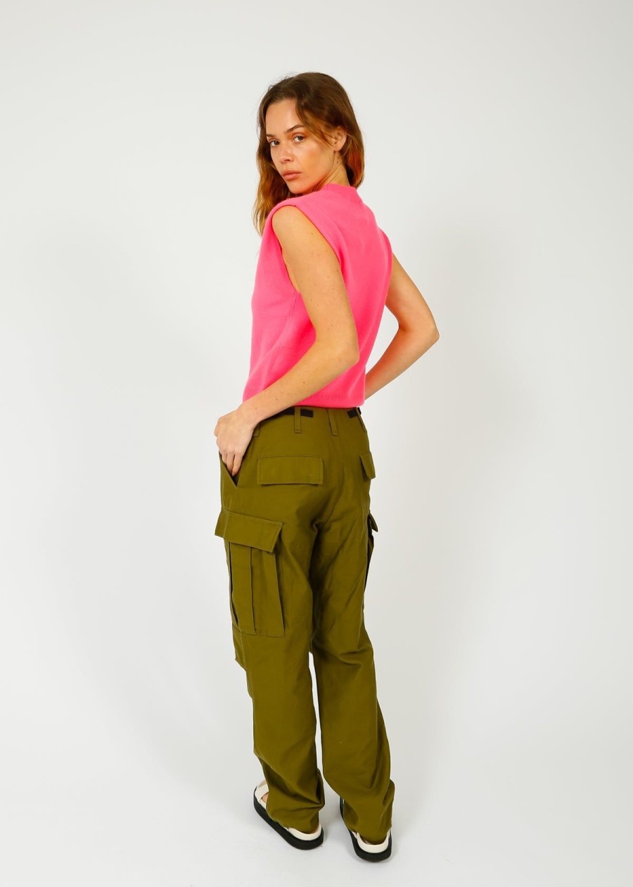 Women Rag & Bone Trousers | R&B Valli Cargo In Army Green