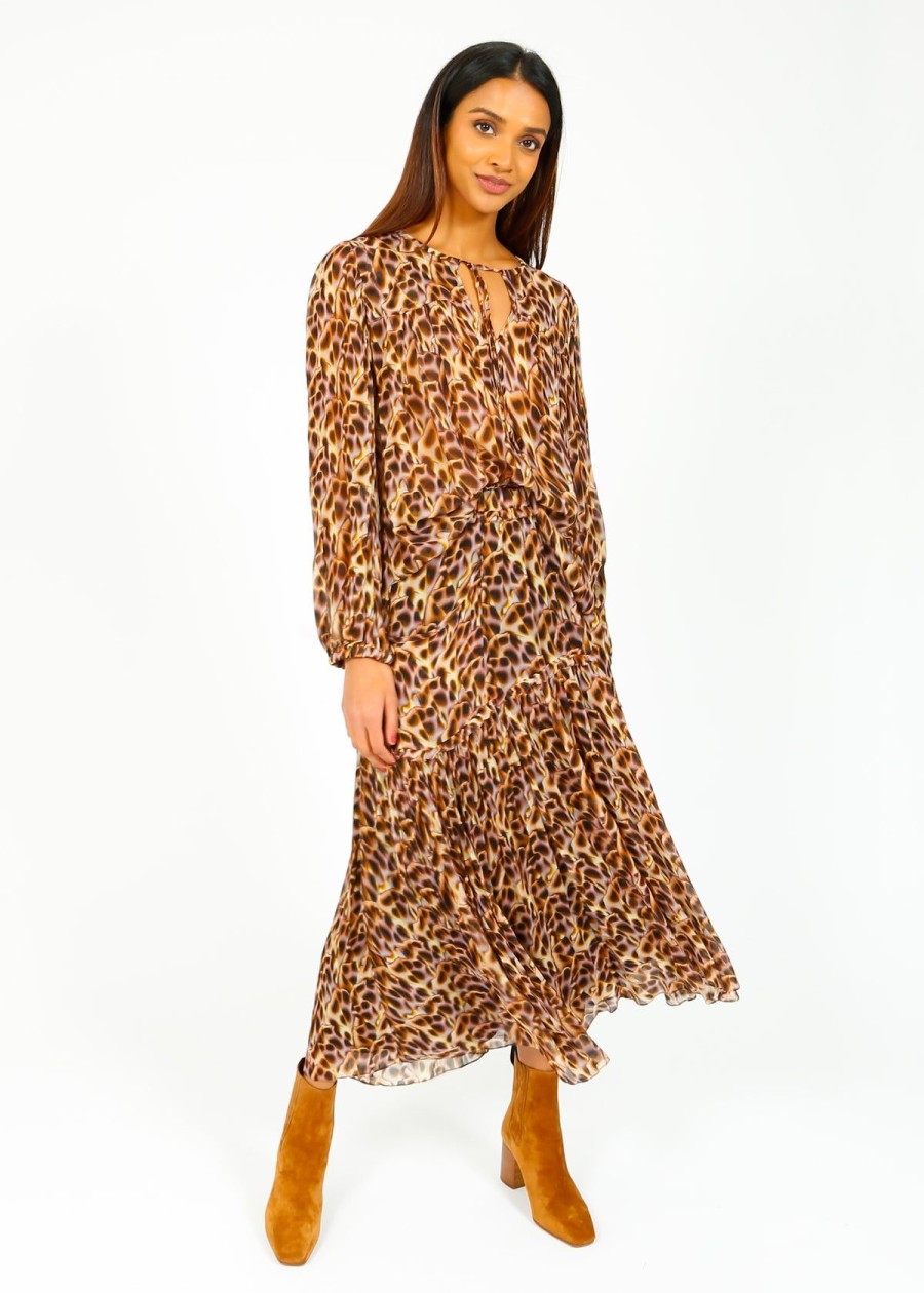 Women Marant Etoile Skirts | Im Veronique Skirt In Ochre