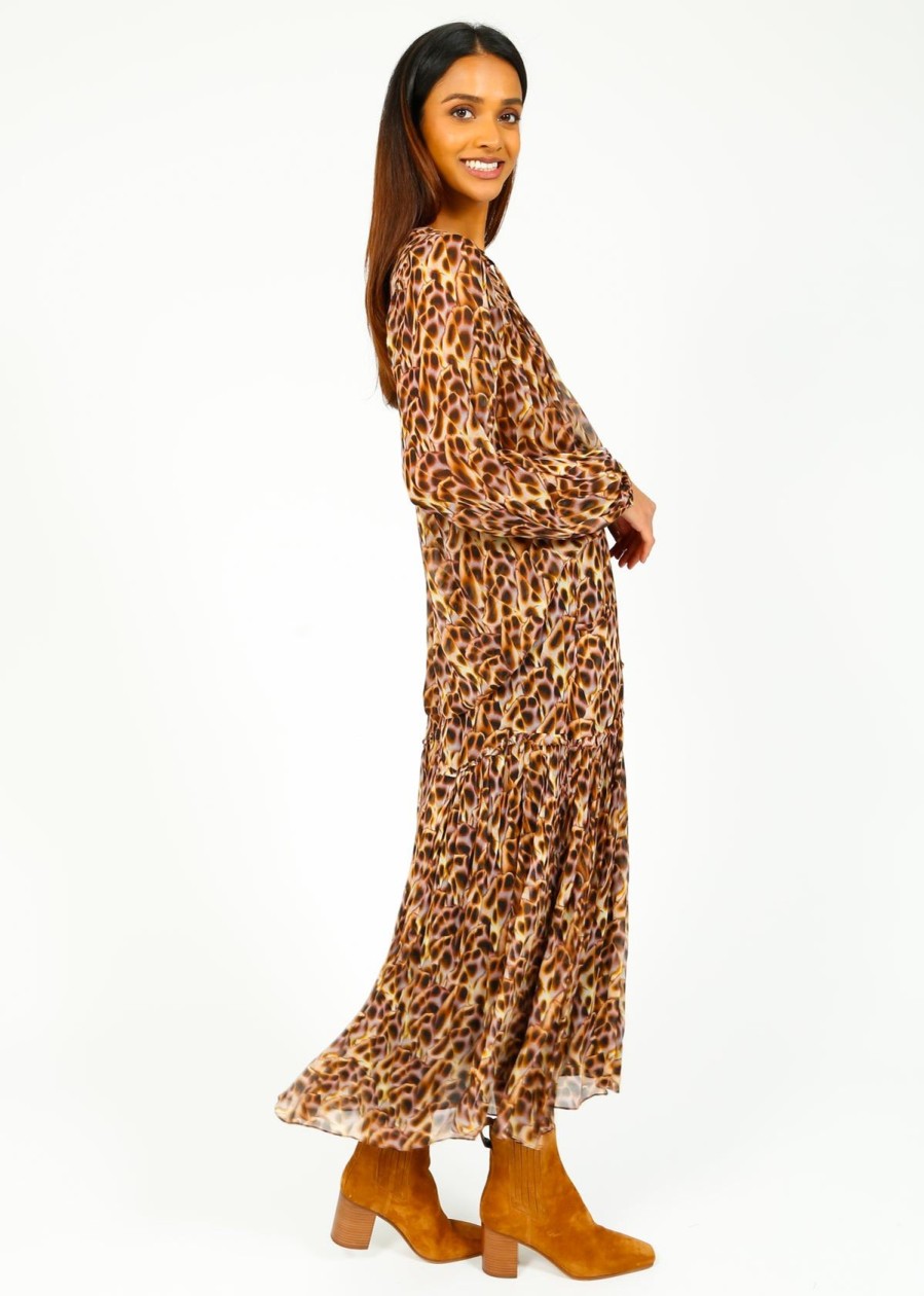 Women Marant Etoile Skirts | Im Veronique Skirt In Ochre