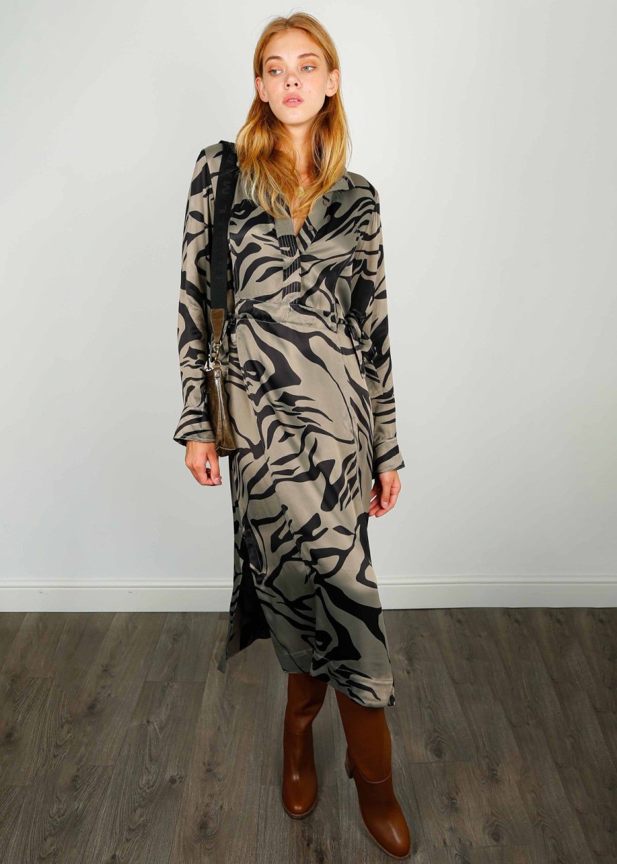 Women Second Female Dresses | Sec.F Zebra Dress In Bungee Cord
