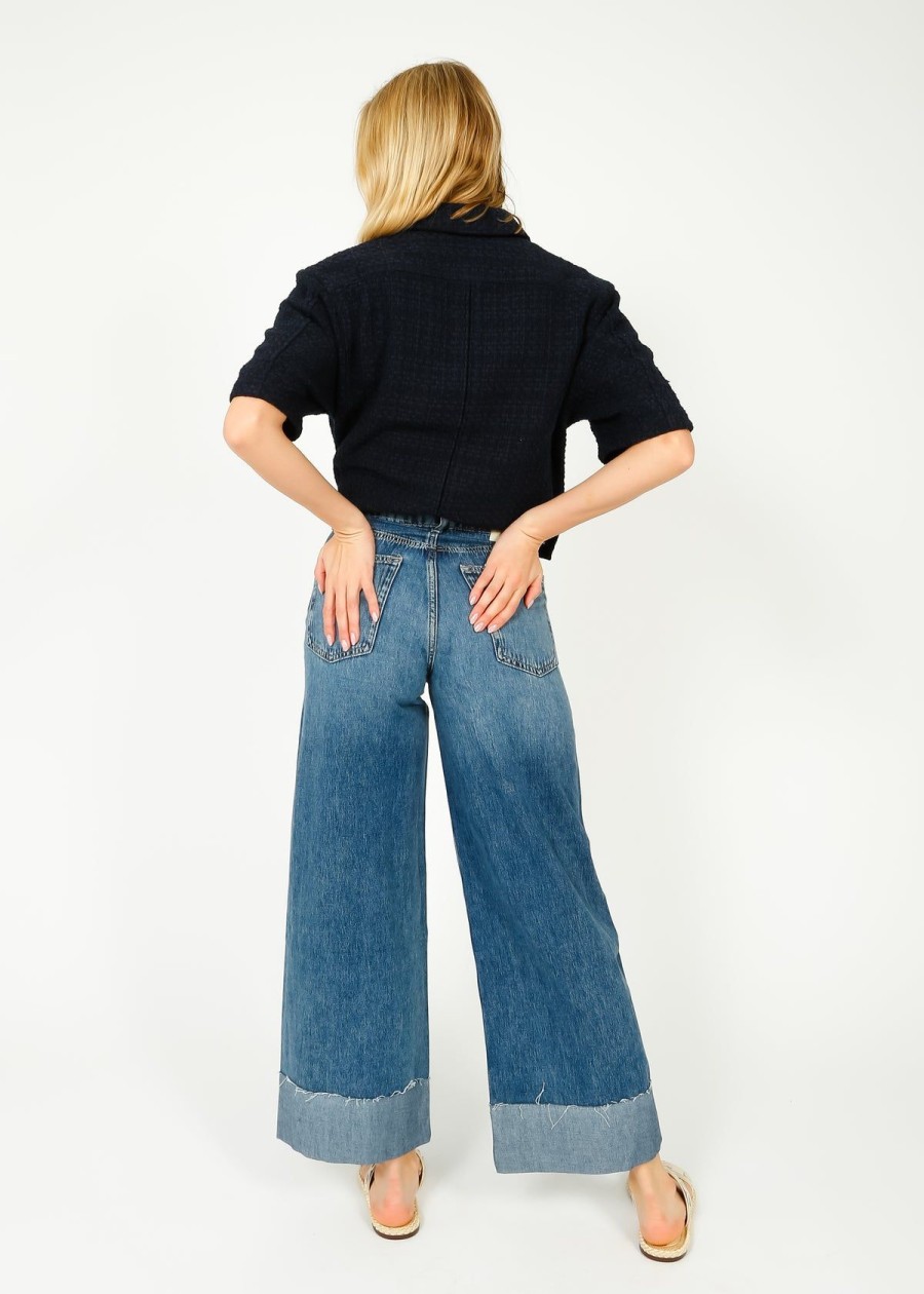 Women Rag & Bone Jeans | R&B Sofie Crop Cuff Jean In Pebbles