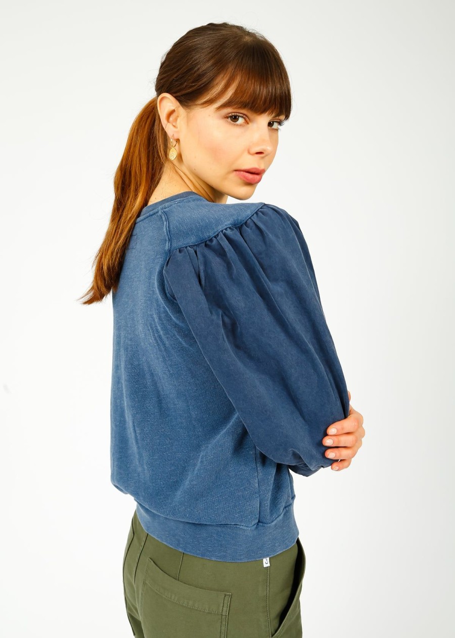 Women Bellerose Tops | Br Vrida Sweatshirt In Indigo