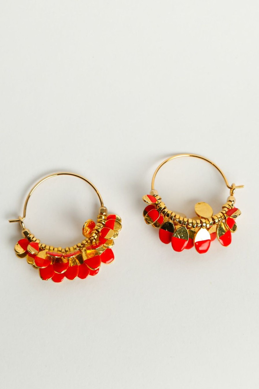 Women Isabel Marant Jewellery | Im Casablanca Earrings In Orange
