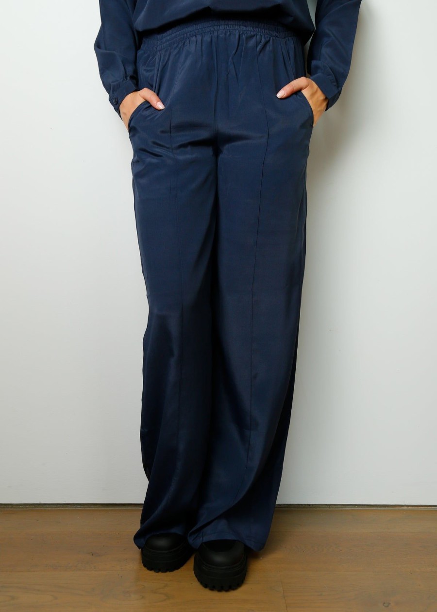 Women Primrose Park London Trousers | Ppl Kylie Trousers In Pageant Blue