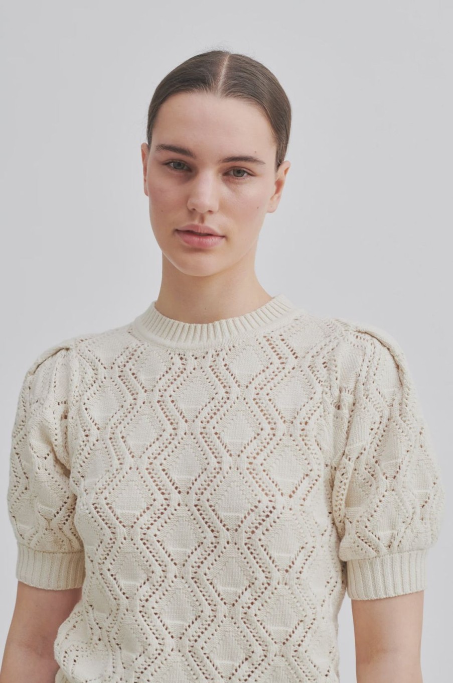 Women Second Female Knitwear | Sec.F Trimmy Knit In Summer Sands