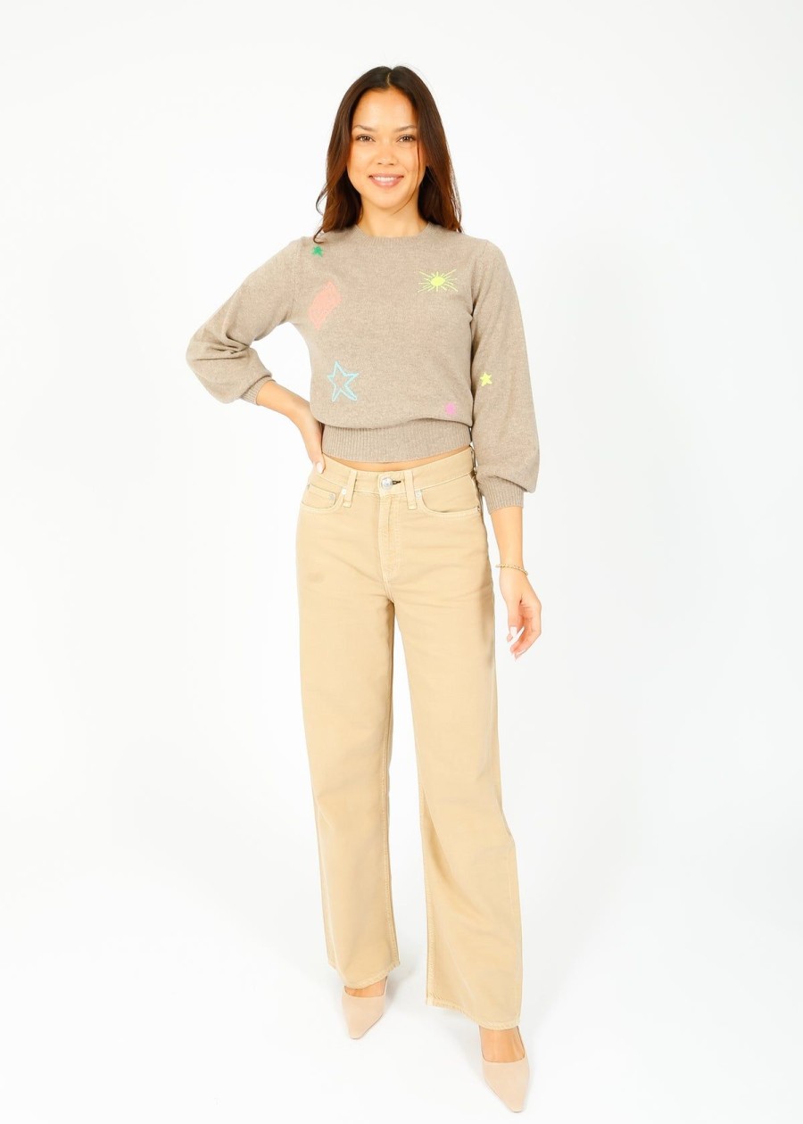 Women Rag & Bone Jeans | R&B Featherweight Logan In Beige