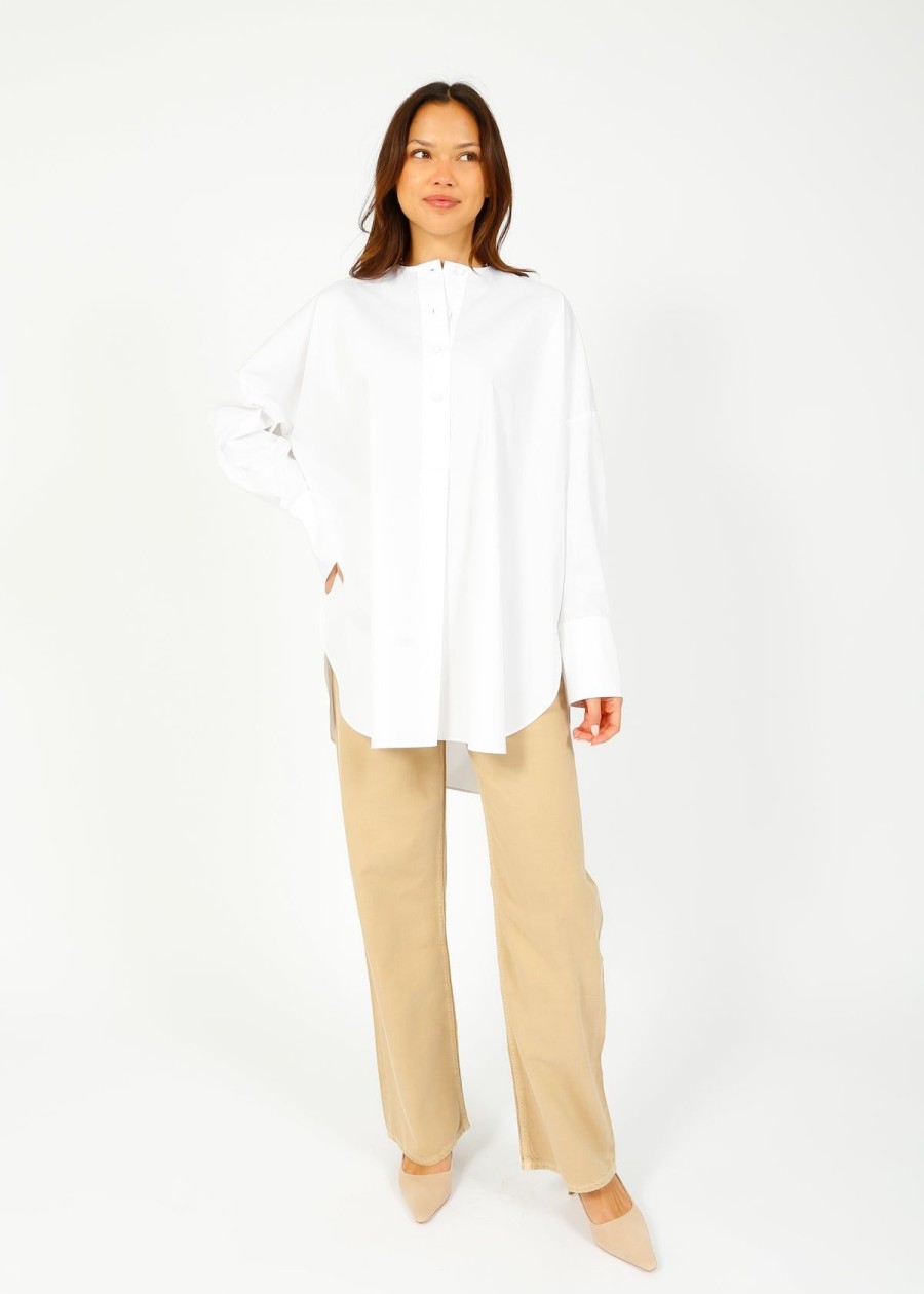 Women Rag & Bone Jeans | R&B Featherweight Logan In Beige