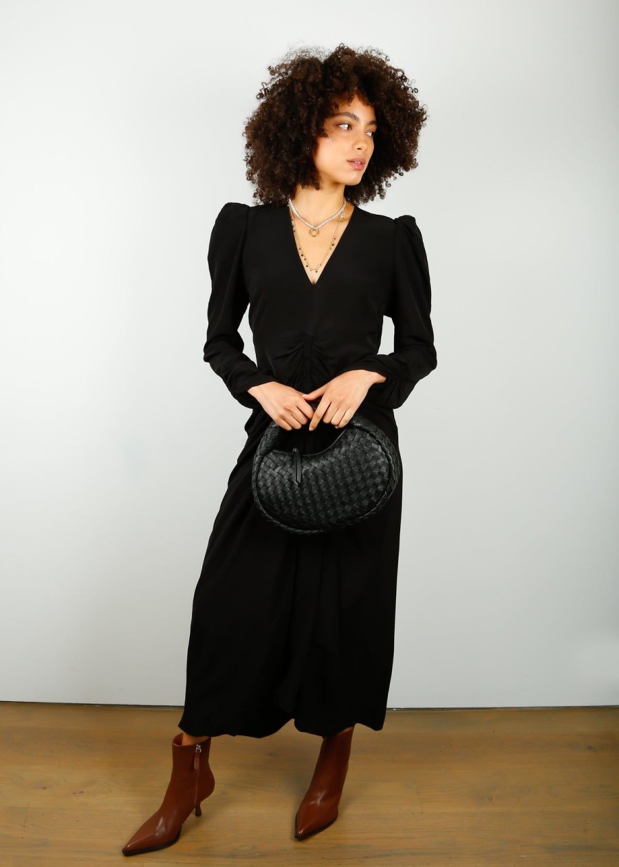 Women Second Female Dresses | Sec.F Parisa Maxi Dress In Black