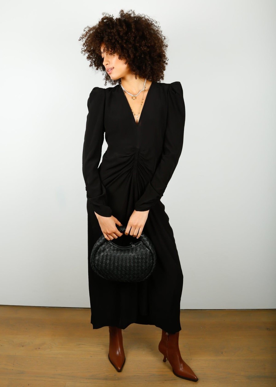 Women Second Female Dresses | Sec.F Parisa Maxi Dress In Black