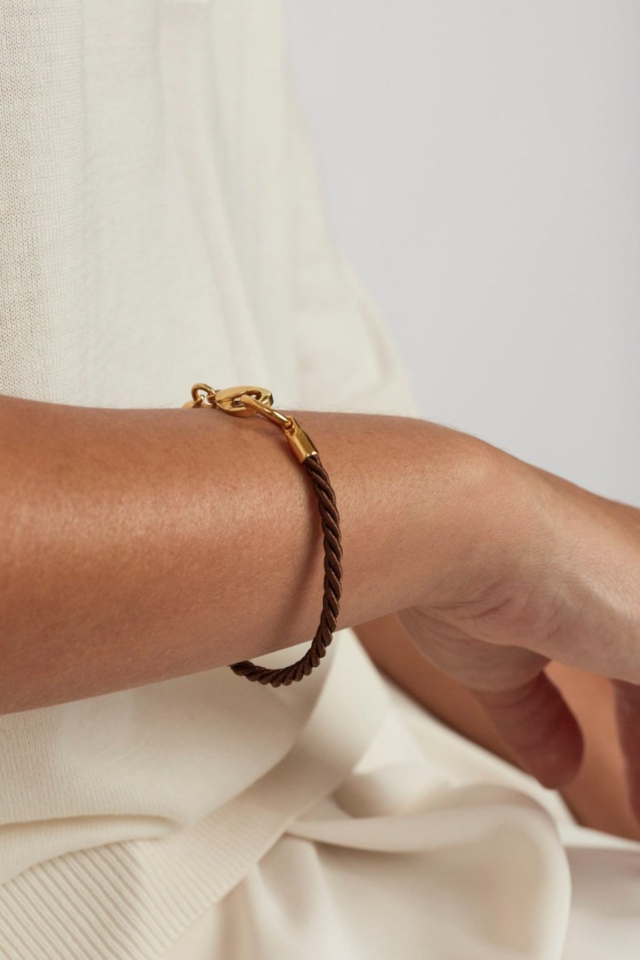 Women Tilly Sveaas Jewellery | Ts Friendship Bracelet In Mahogany
