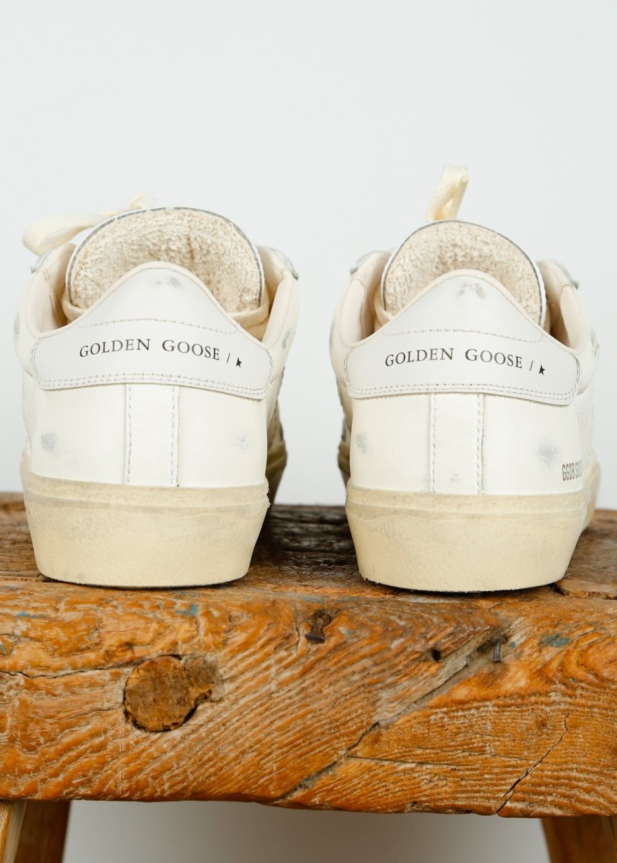 Women Golden Goose Trainers | Gg Soul Star Bio Based Leather In White, Milk