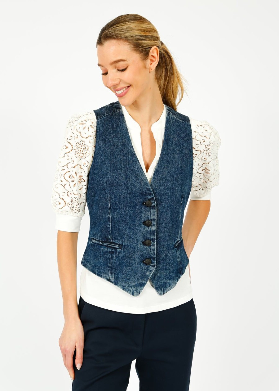 Women Rag & Bone Tops | R&B Priya Vest In Ari