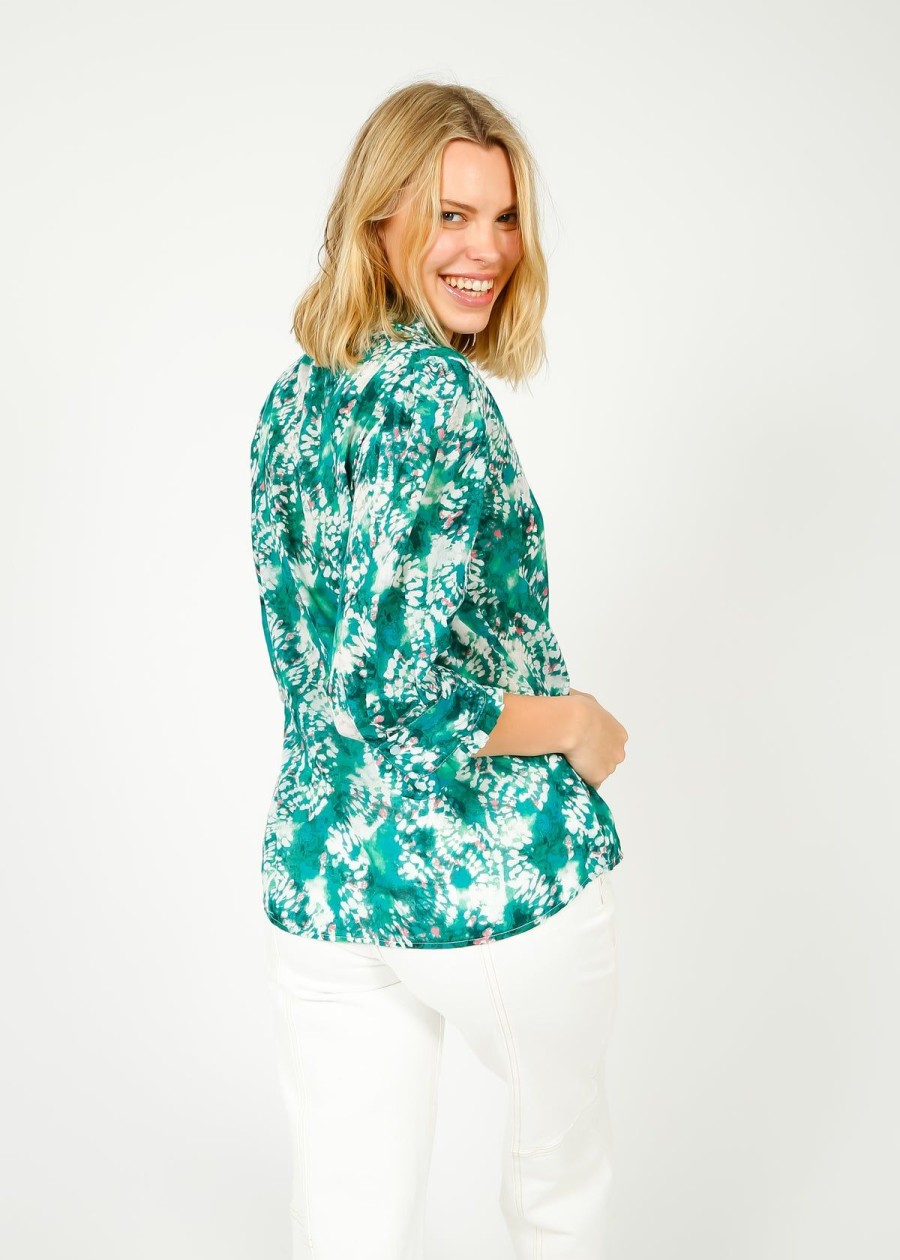 Women Suncoo Tops | Suncoo Lamar Shirt In Green