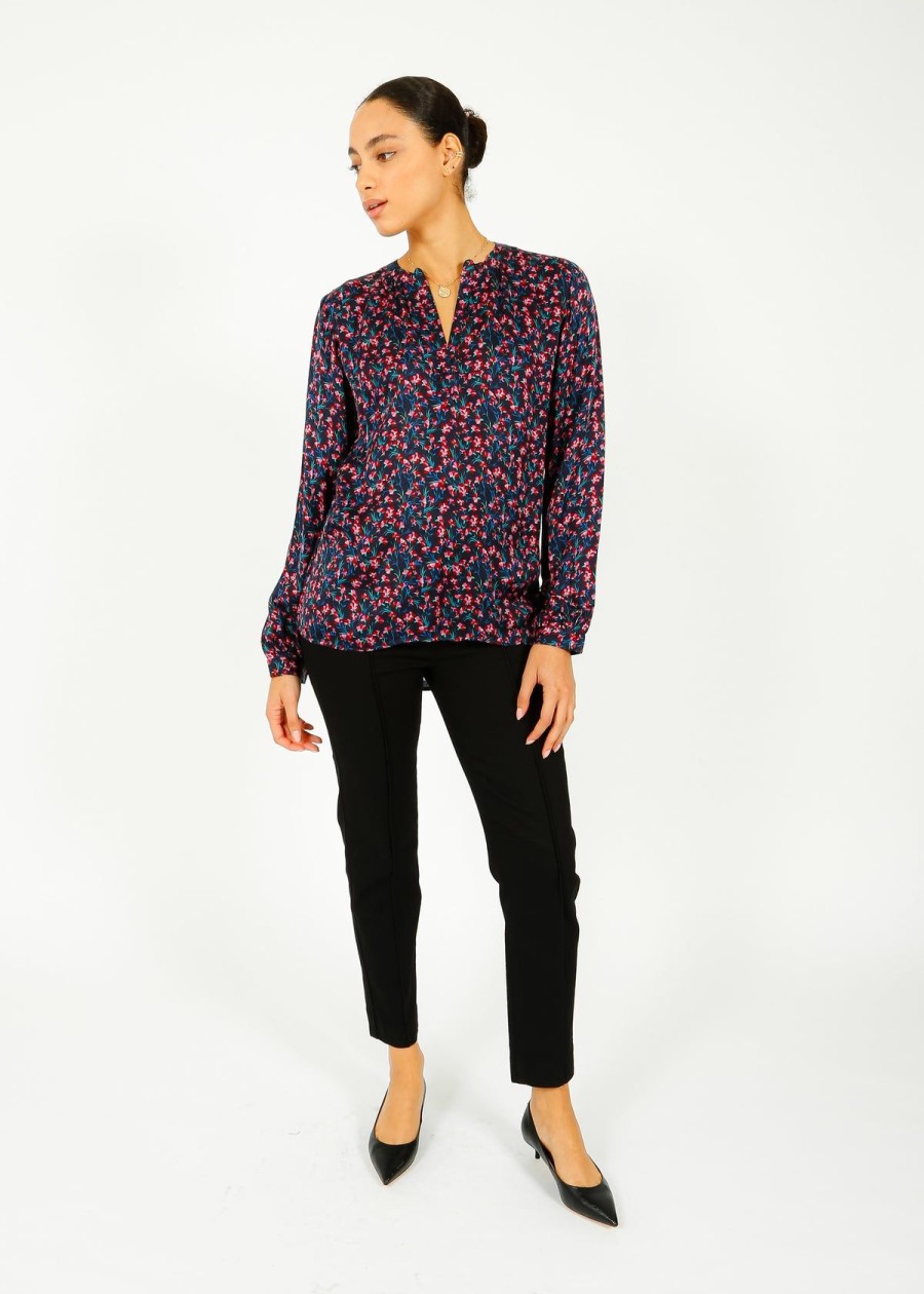 Women Primrose Park London Tops | Ppl Sandy Open Shirt In Carnation 03 Pink