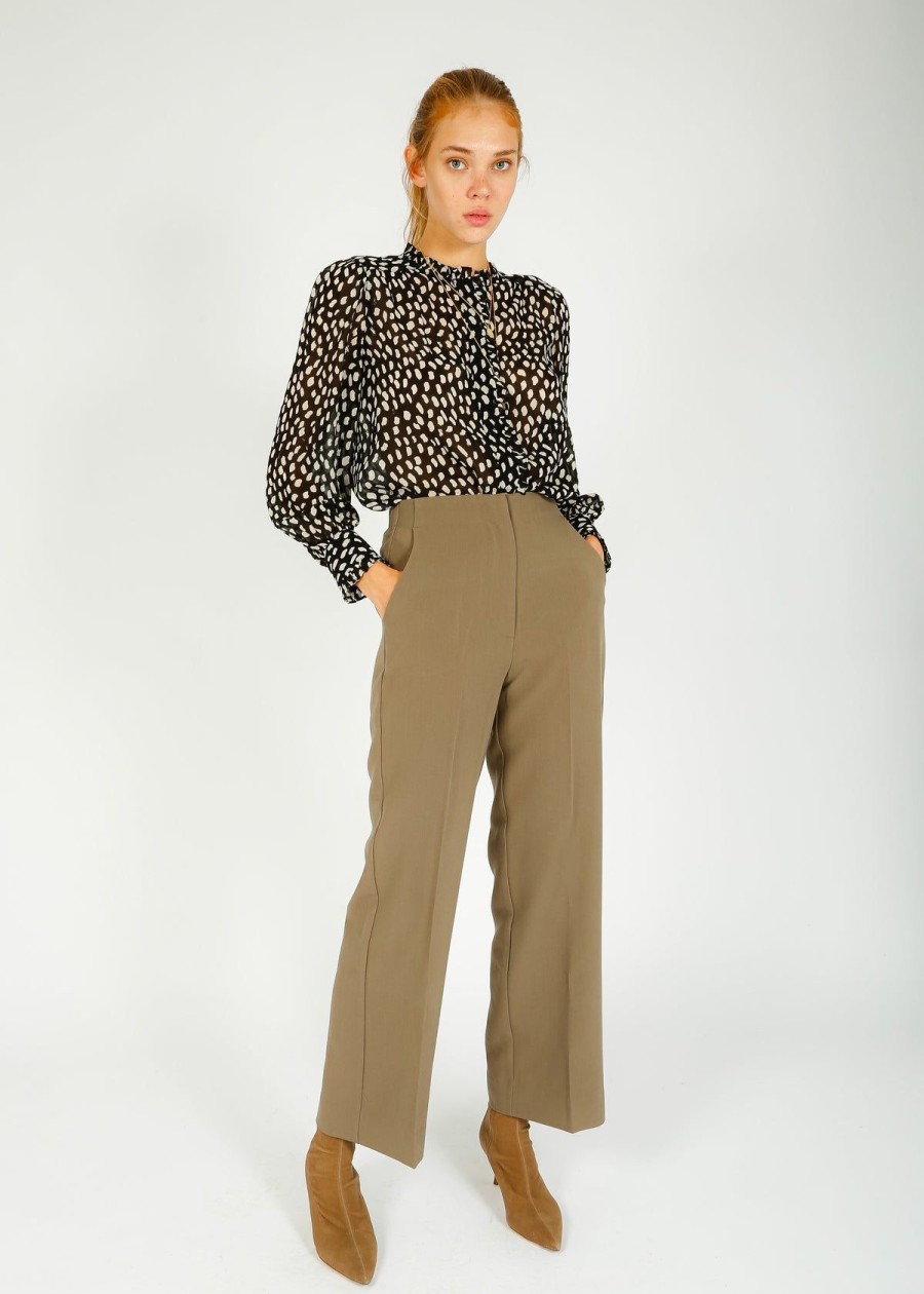 Women Second Female Trousers | Sec.F Evie Trousers In Bungee Cord