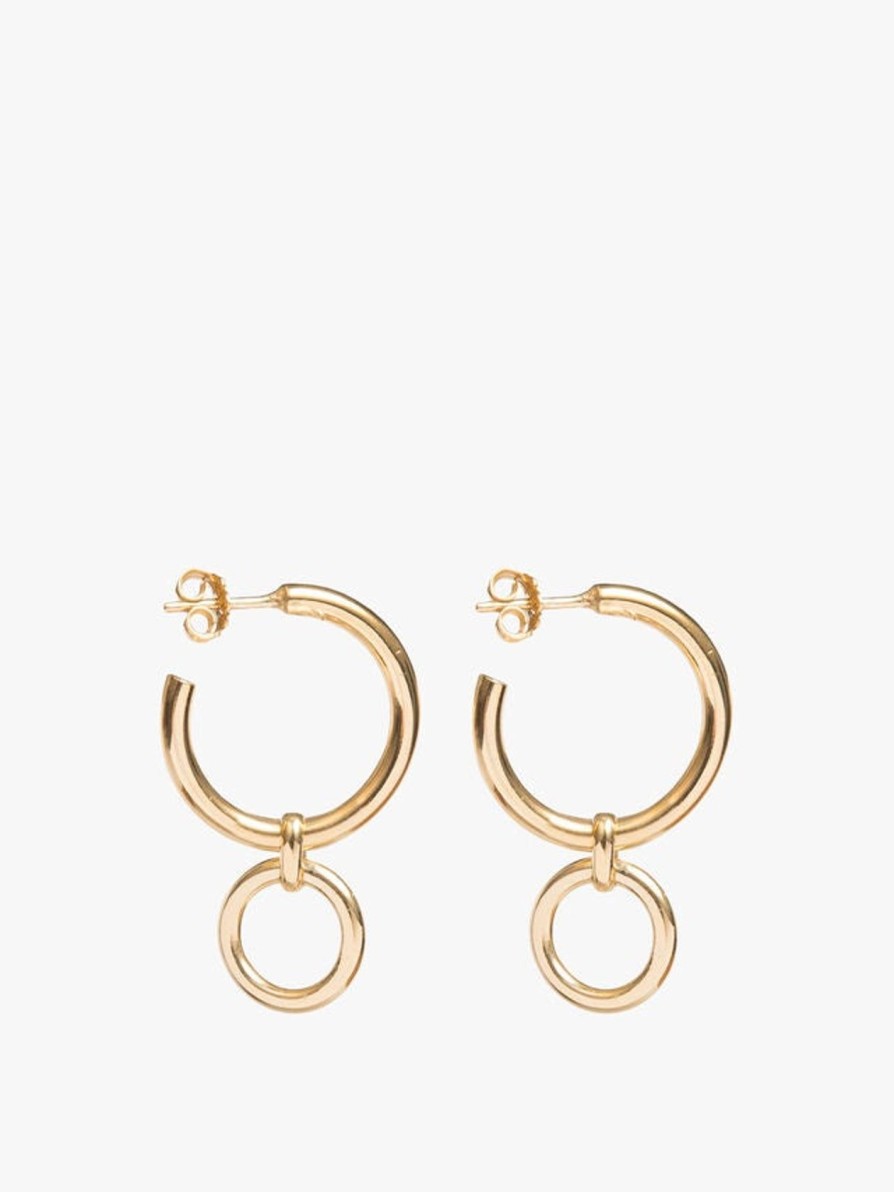 Women Tilly Sveaas Jewellery | Ts Medium Gold Eternity Earrings