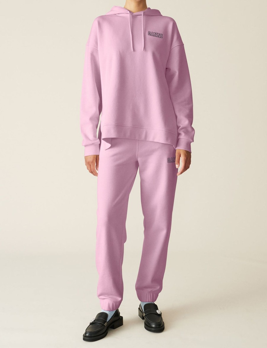 Women GANNI Loungewear | Ganni T2923 Software Isoli Sweat In Sweet Lilac