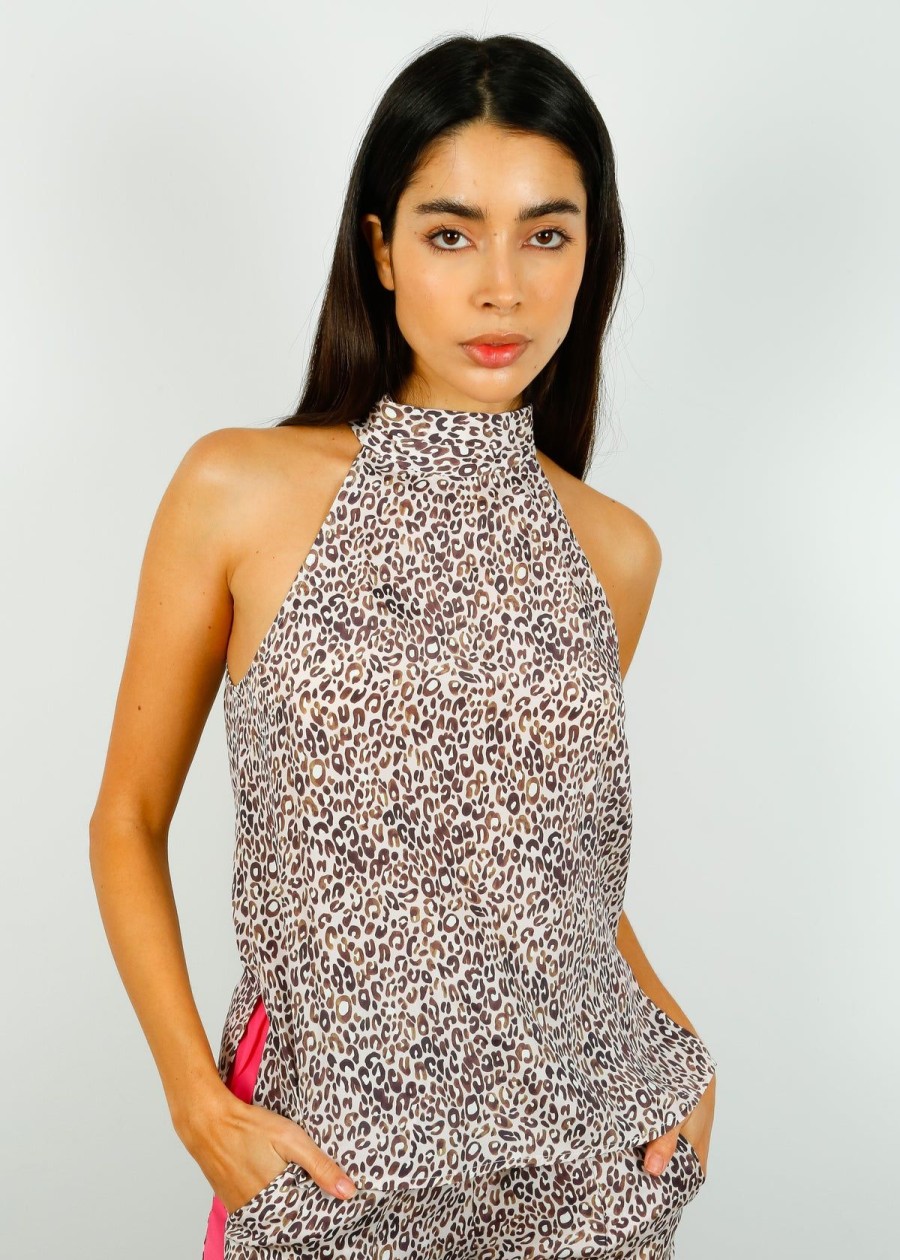 Women Primrose Park London Tops | Ppl Frida Top In Leo 01